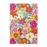 Cuaderno Legami M rayas Flowers