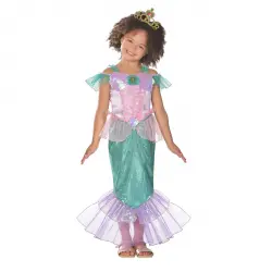 Disney - Disfraz infantil Ariel La sirenita Disney Princess.