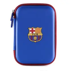 Funda para disco duro 2,5" FC Barcelona Azul Escudo