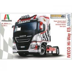 Italeri 3934 - Iveco Hi-way E5 Abarth. Escala 1/24