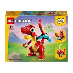 LEGO -  de construcción Dragón Rojo LEGO  Creator.