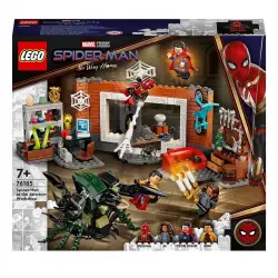 LEGO -  De Construcción Spider-Man En El Taller Del Santuario Con Mini Figura De Doctor Strange Marvel