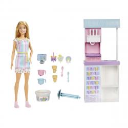 Barbie - Muñeca Y Su Tienda Heladería
