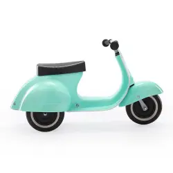 Correpasillos moto scooter clásica - Color Menta