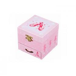 Cubo Cubo Musica Caja Bailarina Rosa