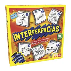 Goliath Games - Juego De Mesa Interferencias 6 Jugadores