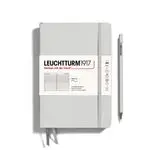 Libreta A5 Leuchtturm 1917 Medium tapa blanda Rayada Light Grey