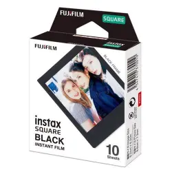 Papel Fujifilm para Instax Square Negro