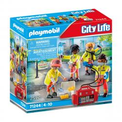 Playmobil - Equipo De Rescate City Life