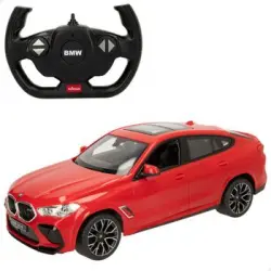 Rastar - Coche Teledirigido Bmw X6 M Con Luz Escala 1:14