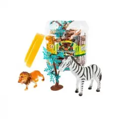 Set De Figuras De Animales Dkd Home Decor (20 Piezas) (2 Unidades)