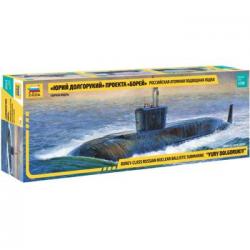 Zvezda 9061 - Maqueta Submarino Ruso Nuclear"borey Yuri Dolgorukij" Escala 1/350