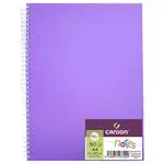 Álbum Espiral Canson Notes Fino A4 50H 120g Violeta