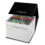 Mega Box Plus 60 rotuladores Karin Brushmarker Pro + 3 blenders