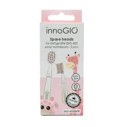 Set 2 cabezales de recambio Innogio Giogiraffe Rosa