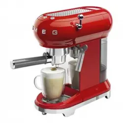 Cafetera Espresso SMEG Años 50 ECF01RDEU Rojo