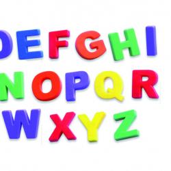 Formas magnéticas Jumbo Letras mayúsculas