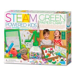 Juegos creativos con papel reciclado – Eco Steam Green Paper