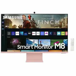 Monitor Samsung Smart LS32BM801UUXEN M8  32" VA/4K 60Hz Rosa