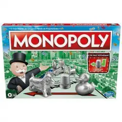 Monopoly Clásico-versión En Portugués - Juego De Mesa - 8 Años+