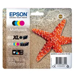 Multipack Original Epson 603 Negro XL + Tricolor