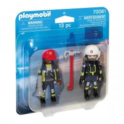 Playmobil - Duo Pack Bomberos  City Action