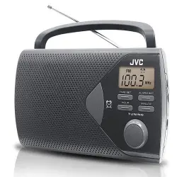 Radio AM/FM JVC RA-F18B Negro