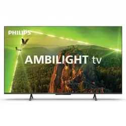 Tv led 75'' philips ambilight 75pus8118 4k uhd hdr smart tv