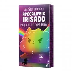 Asmodee - Paquete De Expansión Cartas Unstable Unicorns Apocalipsis Irisado