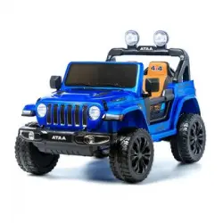 Coche 4x4 Eléctrico Ataa Raider 12v Azul - Coche Eléctrico Infantil Para Niños Batería 12v Con Mando Control Remoto