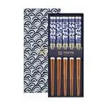 Cofre 5 pares de palillos Choptsticks Nature et decouvertes