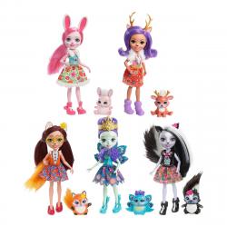 Enchantimals - Muñecas Básicas Con Mascotas Modelos Surtidos