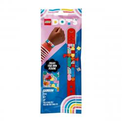 LEGO - Bisutería Personalizable Pulsera Con Amuletos Arcoíris DOTS