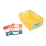 Mr Wonderful Caja plegable naranja con etiqueta