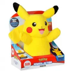Pikachu Pokemon Power Action Mascota Interactiva 30 Cm