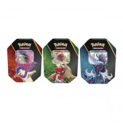 BANDAI - Lata Coleccionable Juego De Cartas Pokémon V Tins TCG JCC