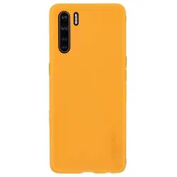 Funda de silicona OPPO Naranja para A91