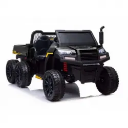 Lean Toys - A730-2 Tractor Eléctrico Infantil, 24 Voltios,batería: 2x12v7ah, 2 Plaza/s