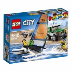 LEGO City - 4X4 con Catamarán