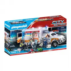 Playmobil - Vehículo De Rescate: US Ambulance