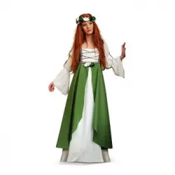 Disfraz De Clarisa Medieval Verde