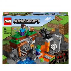 LEGO -  De Construcción La Mina Abandonada De Steve Con Araña, Slime Viviente Y Zombie Minecraft