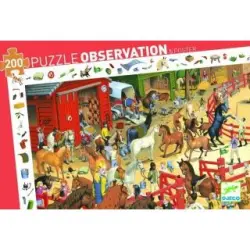Puzzle Observación Caballos