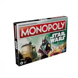 Star Wars Boba Fett Disney Monopoly Juego De Mesa Versión Inglés