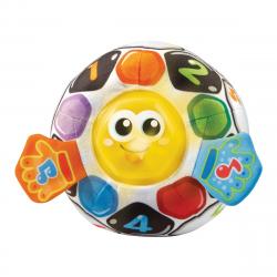 VTech - Pelota De Fútbol Blanda De Estimulación Sensorial Interactiva Futbola Baby