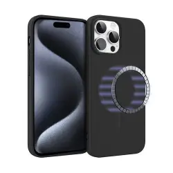 Funda con MagSafe Icoveri Negro para iPhone 15 Pro