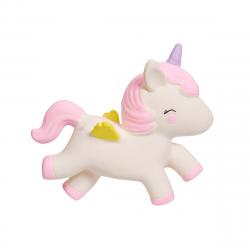 Little Lovely - Sonajero/Mordedor Unicornio Rosa Y Blanco