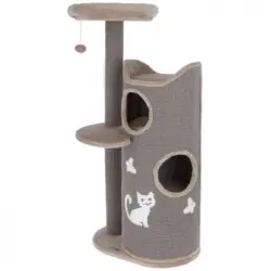 Rascador Para Gatos Tiana Gris 130 Cm Kerbl