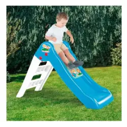 Tobogán Infantil Fisher Price +24m Azul/blanco 70x40x110 Cm