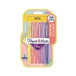 Blíster con 6 rotuladores Paper Mate FLAIR punta de fibra colores pastel